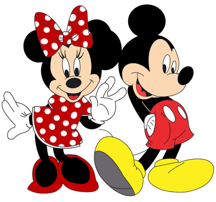 Mickey Mouse & Minnie Mouse