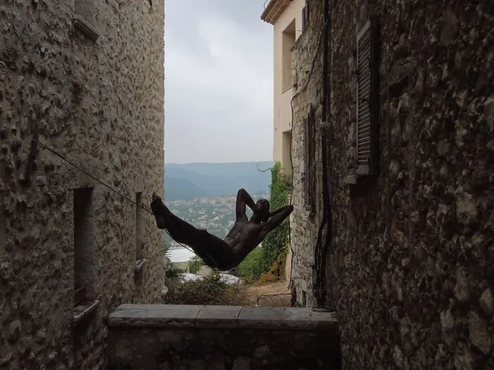 This Is A Sculpture In A Town In France