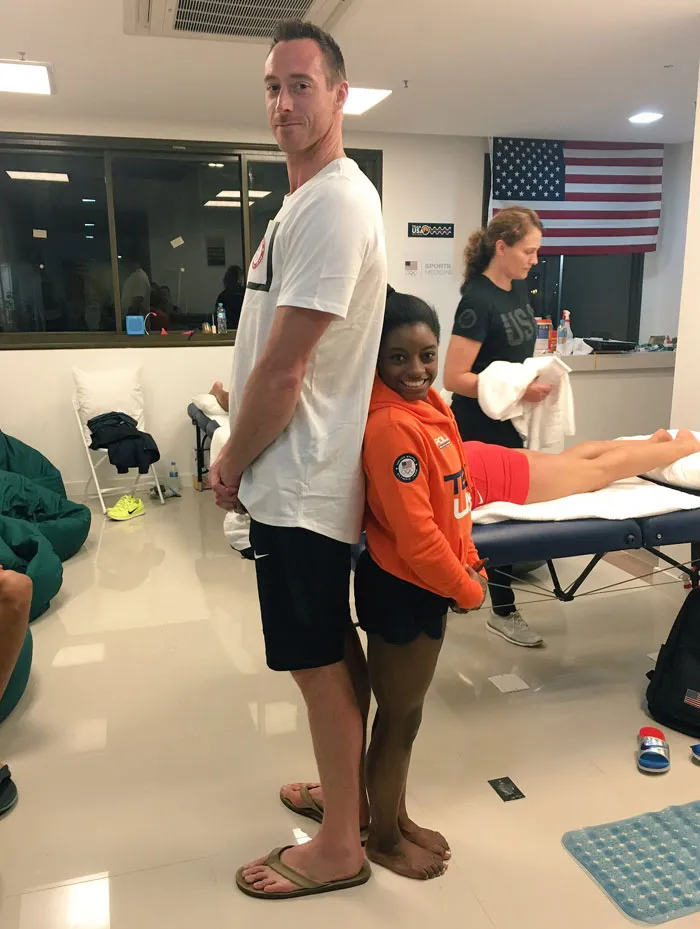 Size Difference In Olympians Doesn't Matter, Depending On What Sport You Do?  Volleyball Player vs. Gymnast