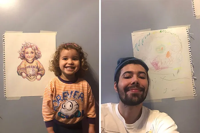 I Drew Her, She Drew Me