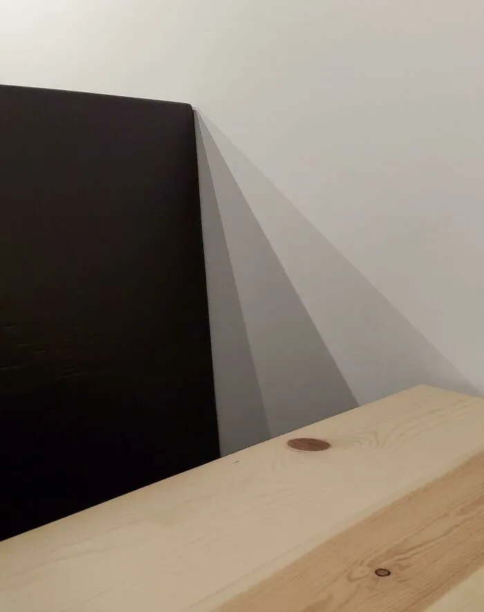 The Shadows Formed On This Bench Are A Perfect Greyscale