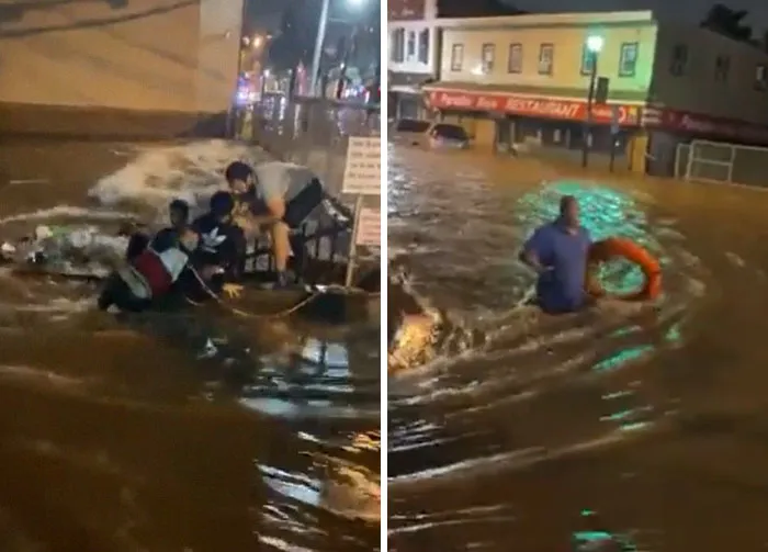 30 Photos From The Apocalyptic Flooding That Hit New York City
