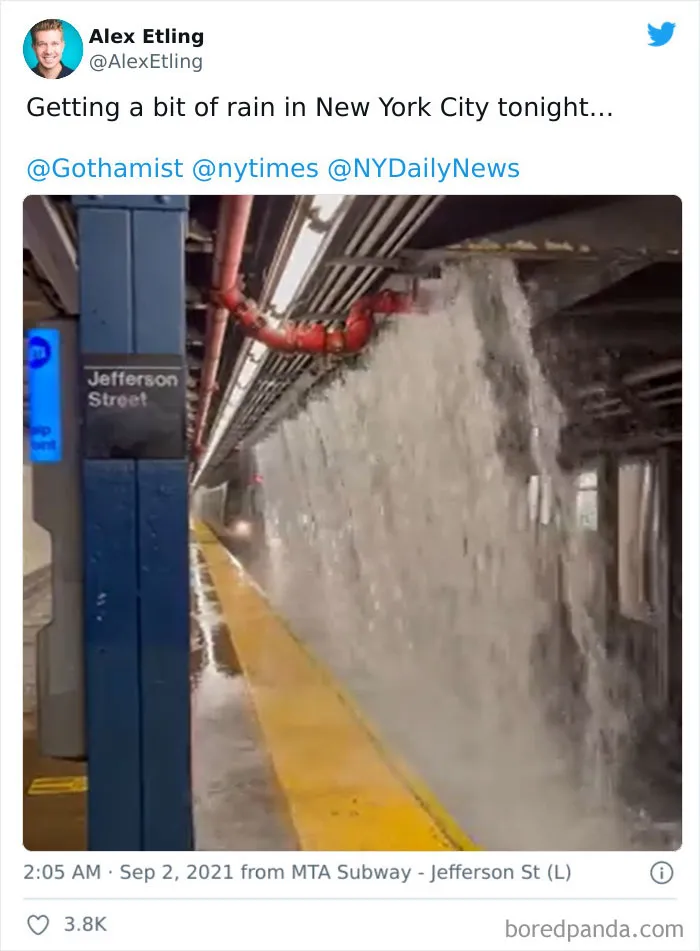 30 Photos From The Apocalyptic Flooding That Hit New York City
