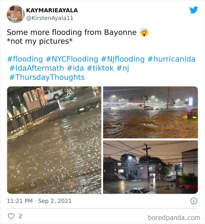 20 Fotos de las apocalípticas inundaciones que afectaron a Nueva York