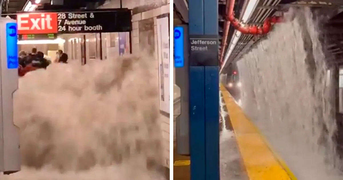 20 Fotos de las apocalípticas inundaciones que afectaron a Nueva York