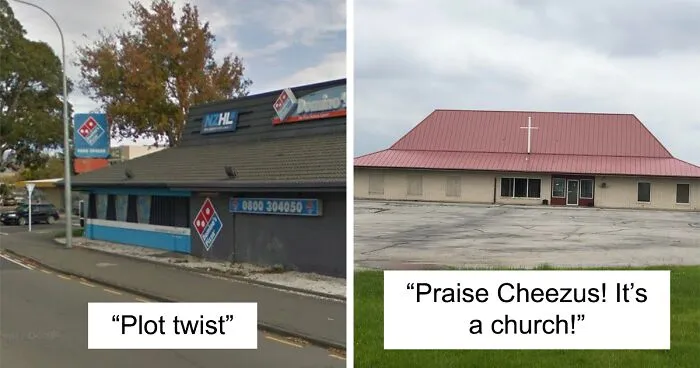 People Online Are Cracking Up At These 30 Repurposed Pizza Hut Buildings Shared In This Online Group