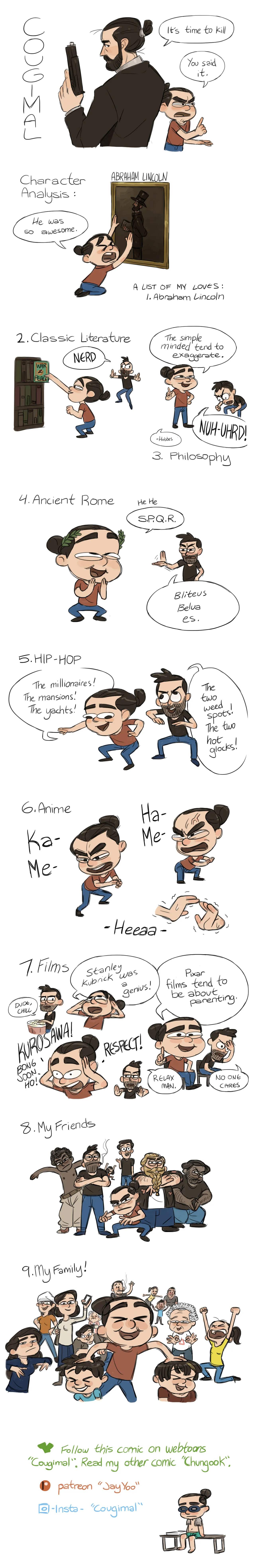 I Made A Comic About The Things I Love Most