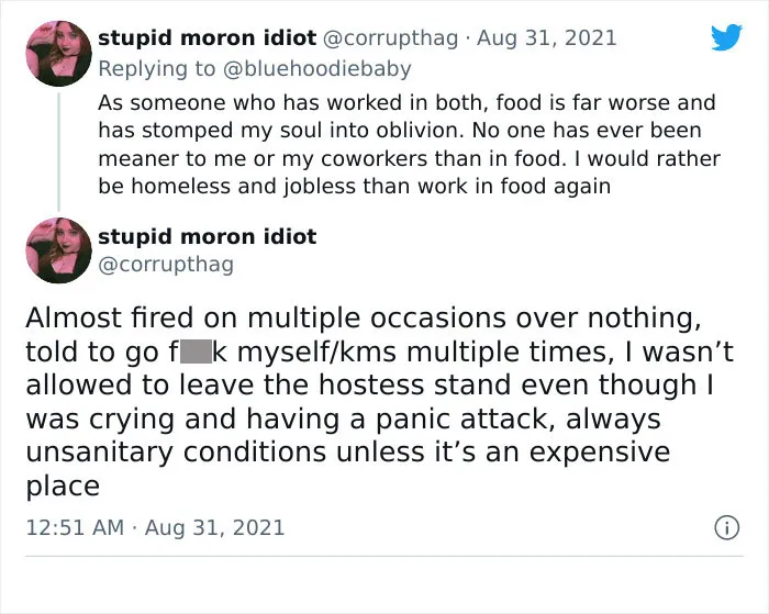 30 Folks Online Share The Worst Of The Worst Of Working In Retail And Catering