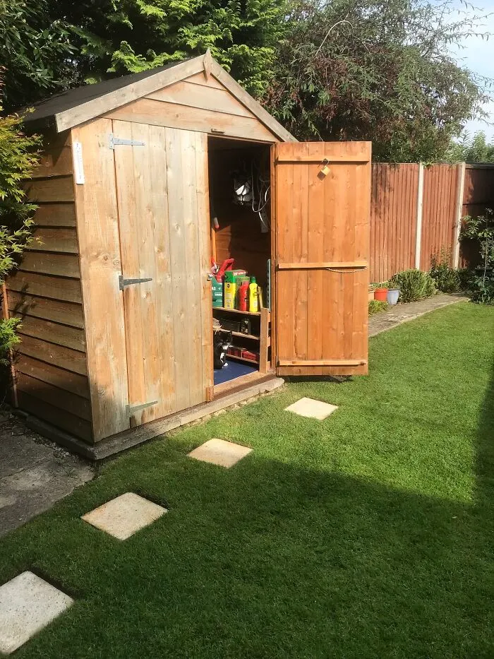 My Shed. Cats Are An Optional Extra