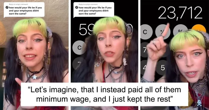 Store Owner Explains How Labor Exploitation Works, Says She Earns '70k Like Everybody Else'