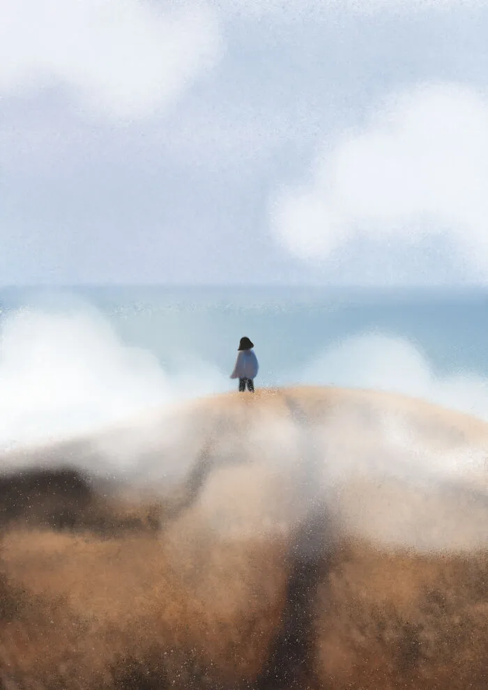 I Visualized Solitude Through Some Drawings