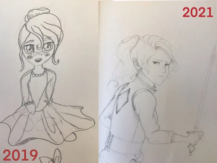Same Sketchbook. Phew.