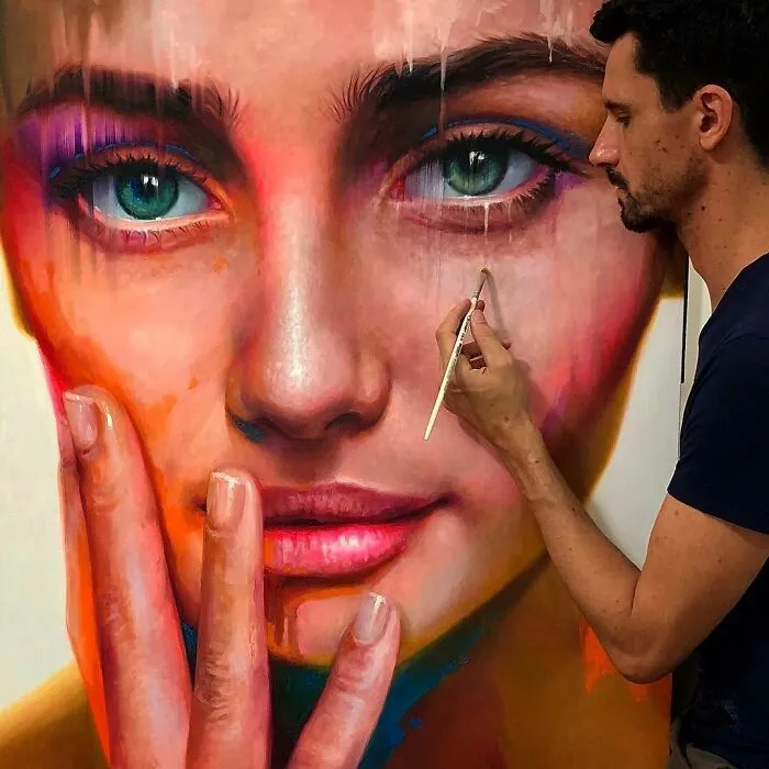Paintings That Look Like Photographs: 45 Portraits By A Brazilian Artist