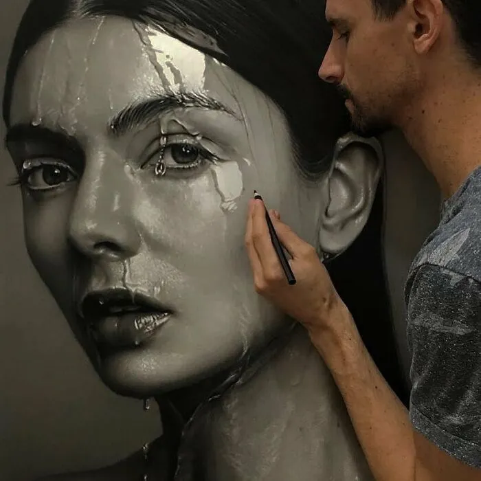 Paintings That Look Like Photographs: 45 Portraits By A Brazilian Artist