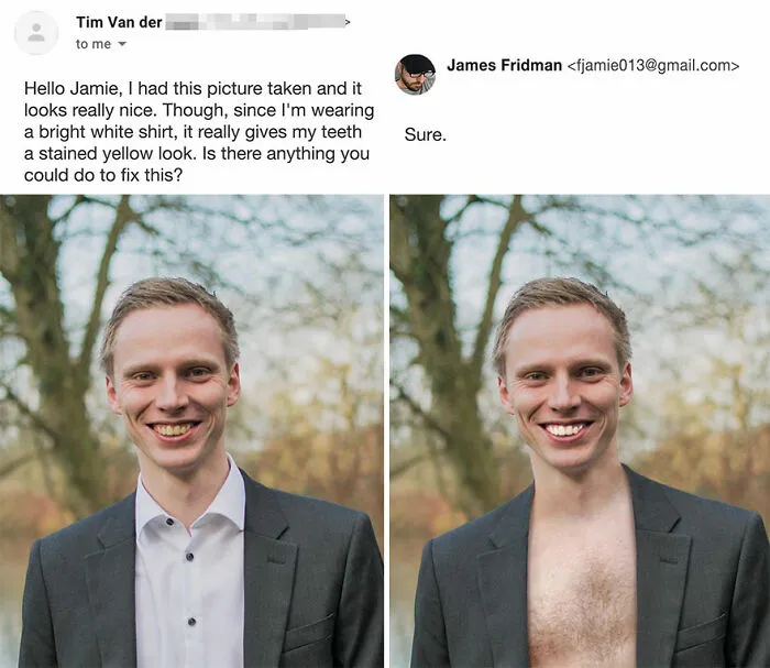 Photoshop Troll Who Takes Photo Requests Too Literally Strikes Again, And The Result Is Hilarious (17 Pics)