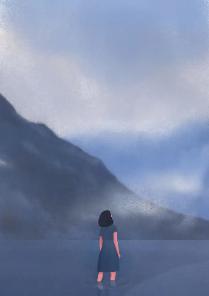 I Visualized Solitude Through Some Drawings