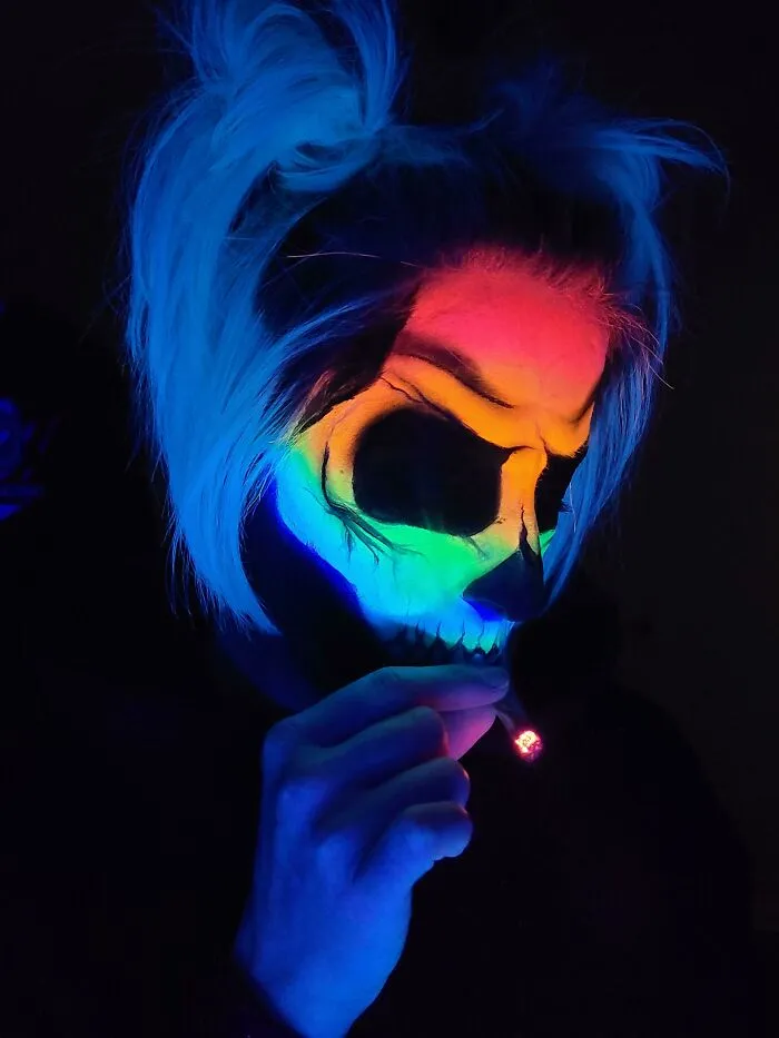 Was Told My Wife's Halloween Makeup Belonged Here