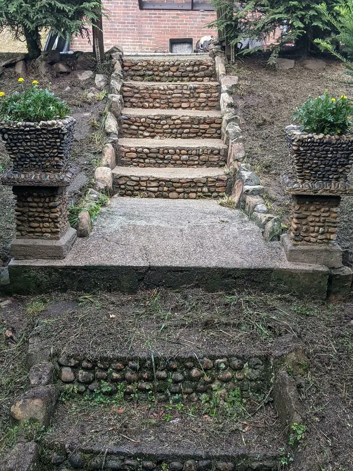 We've Lived Here For 15 Years And We Never Touched These Steps. I'm Addicted To This Power Washing Stuff