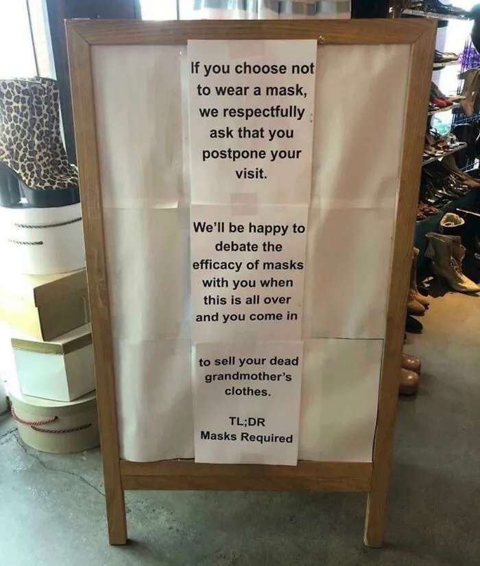 That Took A Turn... Masks Required