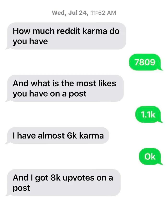 My Friend Who I Haven’t Talked To In Months Finally Texts Me About His Karma