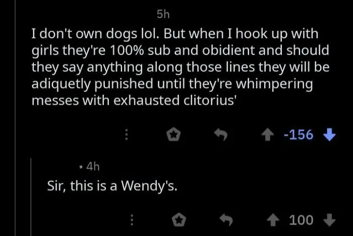 On A Post About Dogs