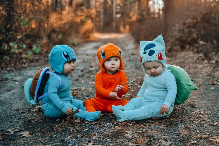 Trillizos de Pokemon de inicio