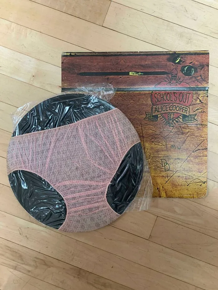 My Mom Has An Unopened Alice Cooper Record From 1972, Complete With Panties
