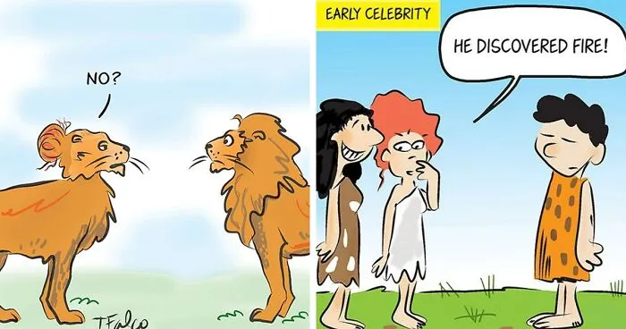 One-Panel Comics Filled With Absurd Situations And Silly Humor By Tomversation (30 Pics)