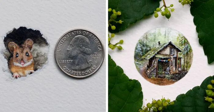 The Beauty Of Little Things: My 30 New Miniature Paintings