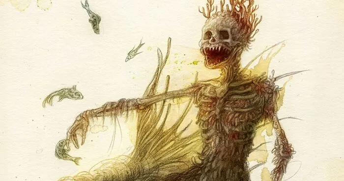 I Illustrated 30 Mermaids For Two Years And Here Is The Eerie Yet Whimsical Result