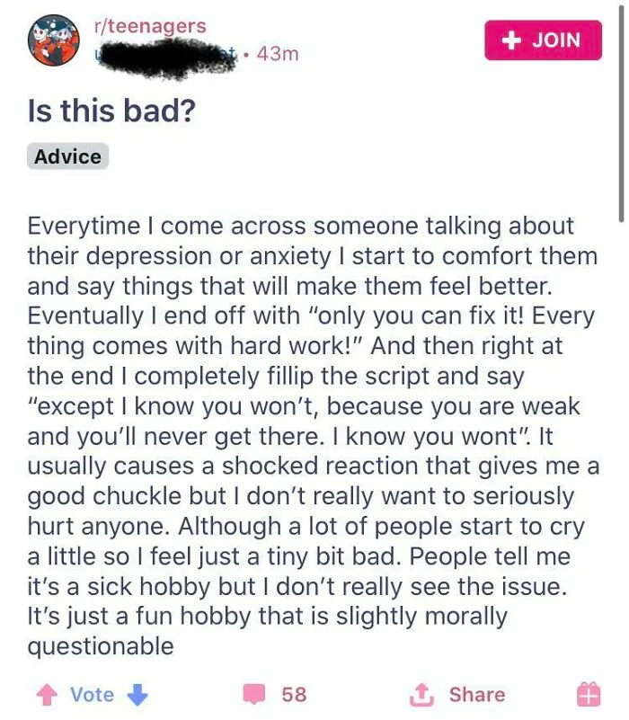 Teen Thinks That His Actions Don’t Effect People On The Other Side Of His Screen