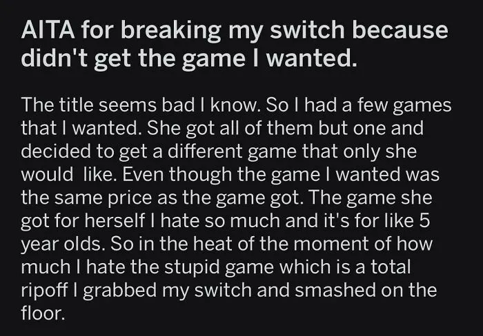 Wow The Cajones On This Entitled Kid
