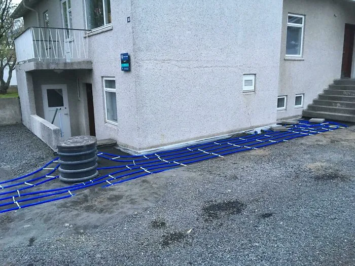 Modern Icelandic Houses Are Built With Geothermally Heated Water Pipes Under Their Sidewalks So Icelanders Never Have To Shovel In Winter