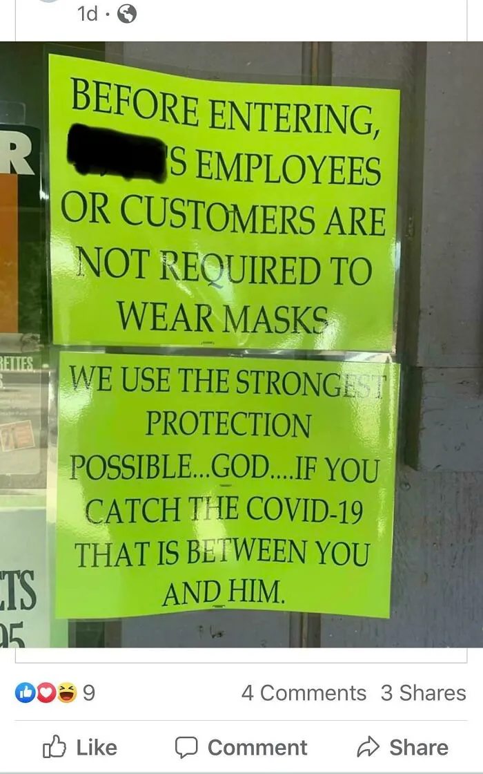 I Guess I’ll Eat Somewhere Else?