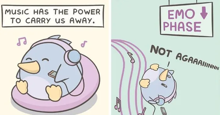30 Pastel-Colored Witty Comics By Irregular Galaxy Doods