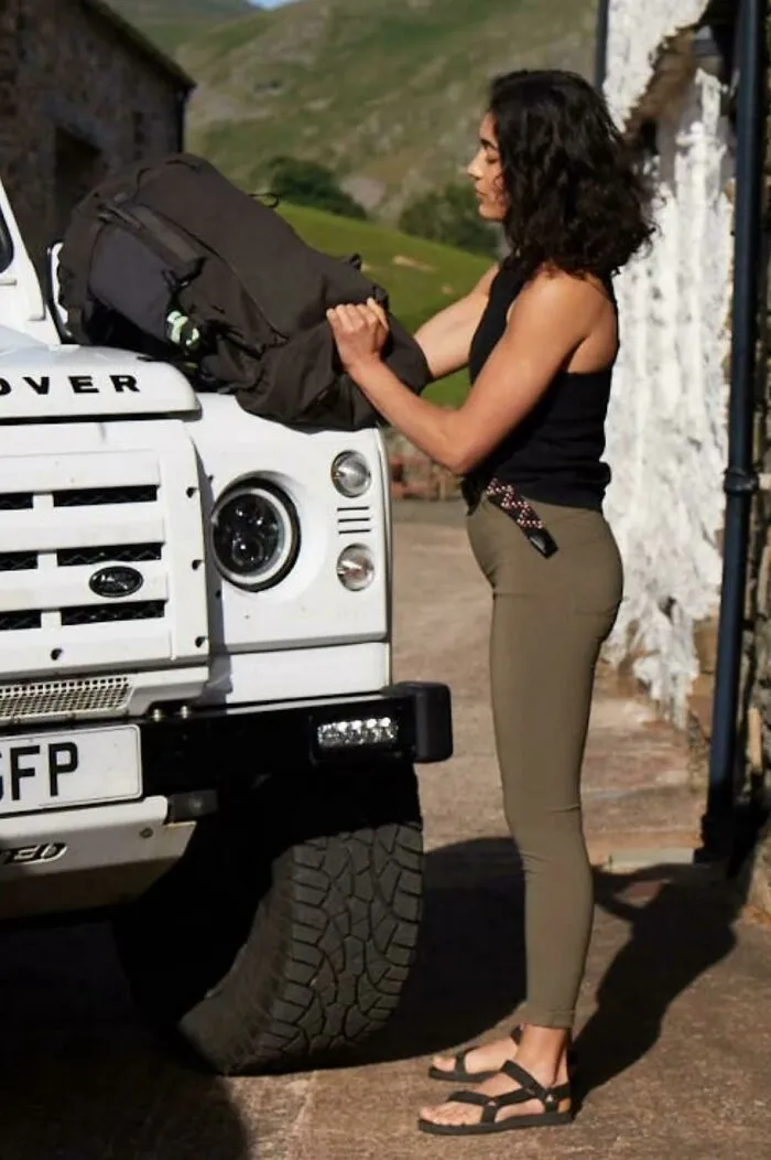 Just An Outdoor Clothing Company Using A Photo Of A Woman With A Real Stomach