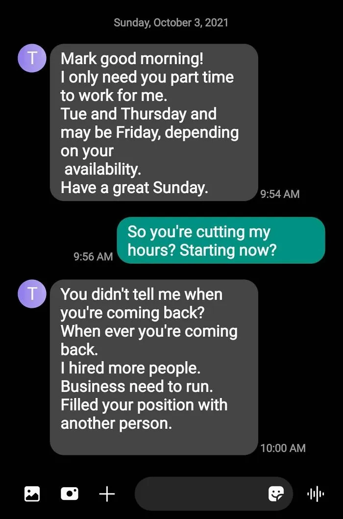 My Boss Who Expected In The Office The Day After My Mom Died