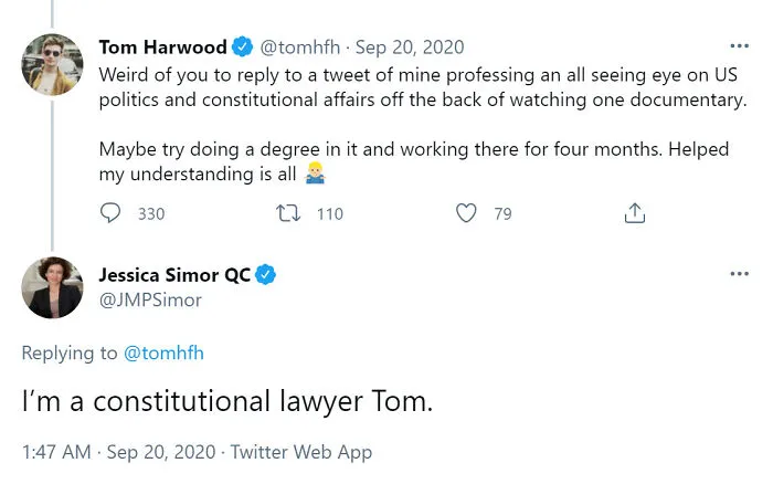 Having A Ba In Politics Is Better Than Being A Constitutional Lawyer, Right?