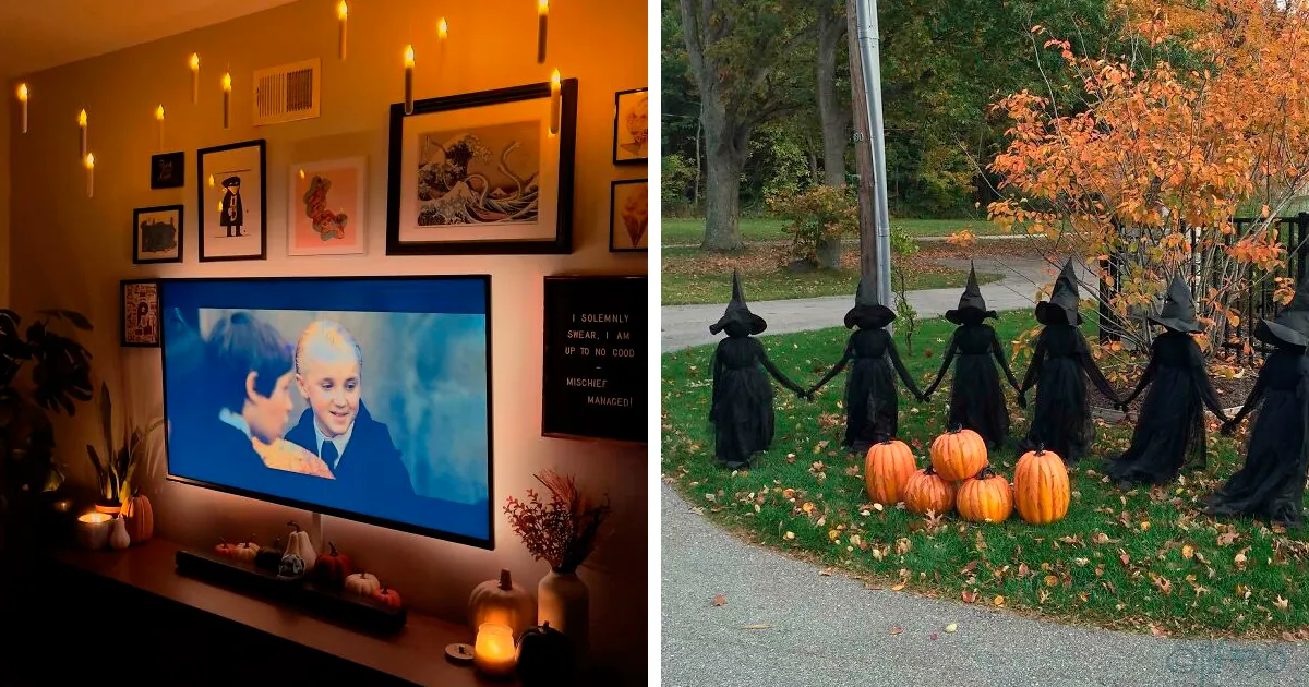 40 Casas decoradas para Halloween que dejaron a todo el mundo boquiabierto (Nuevas fotos)