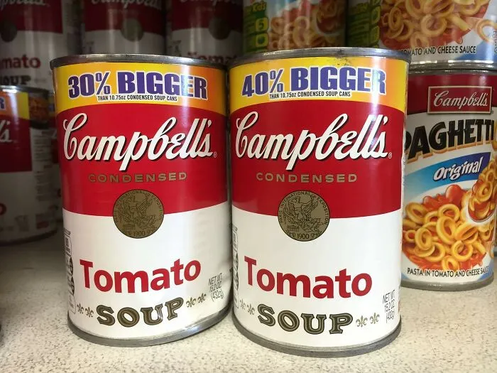 So, Which Is It, Campbell's - 30% Or 40% Bigger?