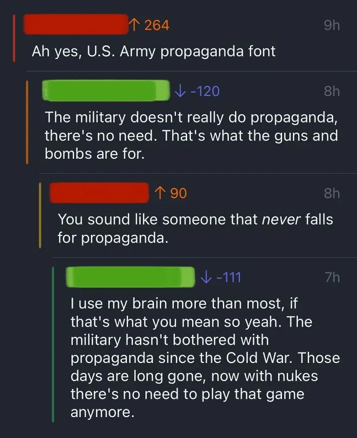 No Such Thing As Military Propaganda