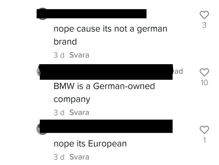 Nope Its European