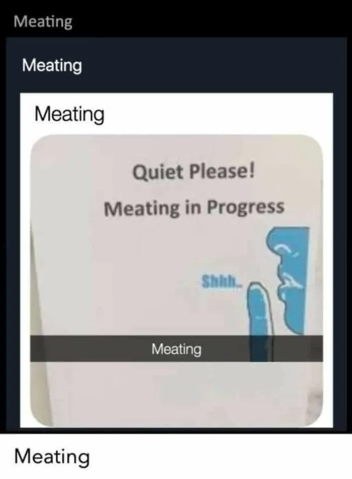 Meating Huh?
