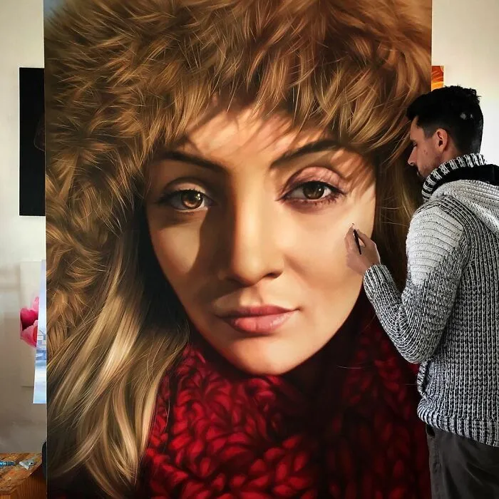 Paintings That Look Like Photographs: 45 Portraits By A Brazilian Artist