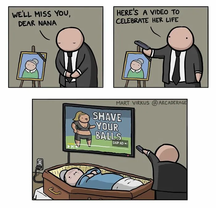 Hilariously Twisted And Extremely Dark Comics By “Arcade Rage” (30 New Pics)