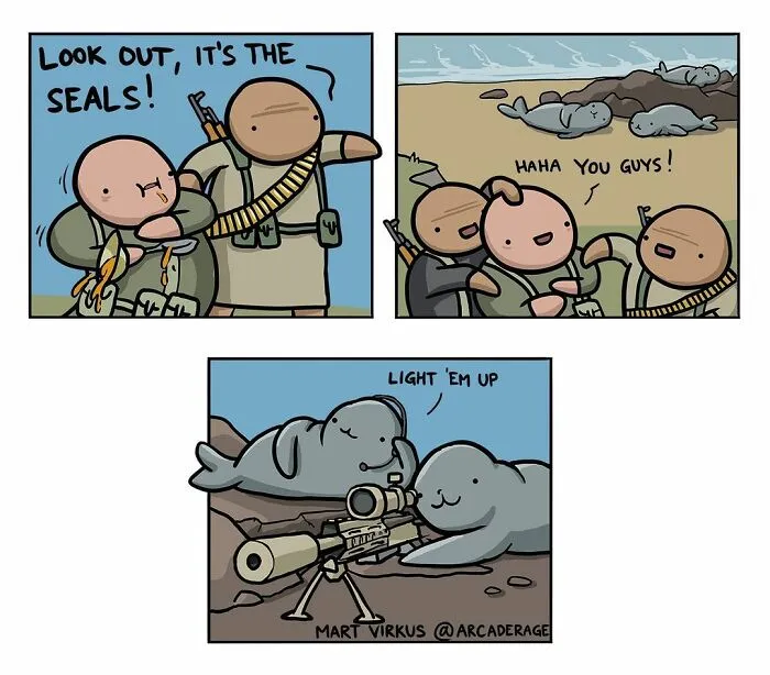 Hilariously Twisted And Extremely Dark Comics By “Arcade Rage” (30 New Pics)