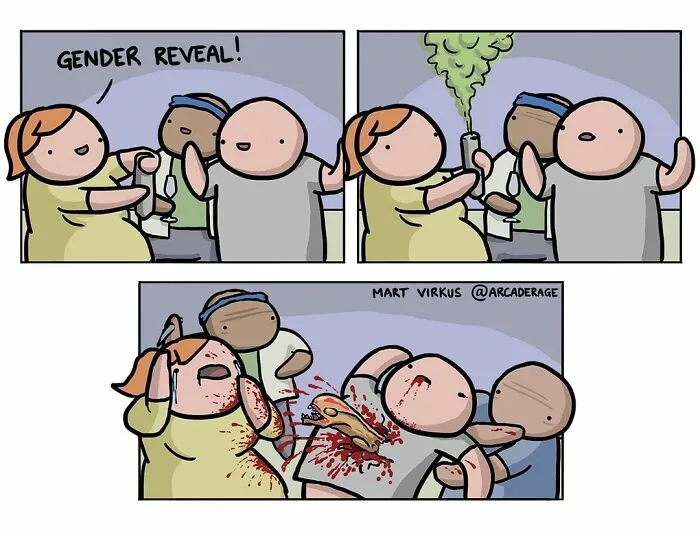 Hilariously Twisted And Extremely Dark Comics By “Arcade Rage” (30 New Pics)