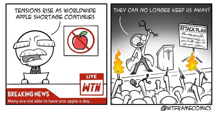 This Canadian Artist Creates Funny Comics That Offer Funny Interpretations Of Everyday Life (30 Pics)