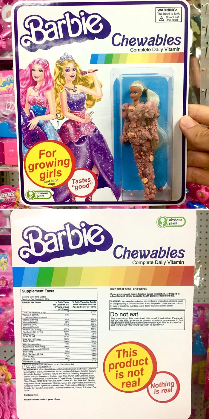 30 Hilarious Fake Products Planted In Real Stores By 'Obvious Plant' (New Pics)
