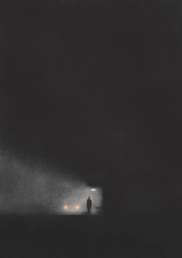 I Visualized Solitude Through Some Drawings